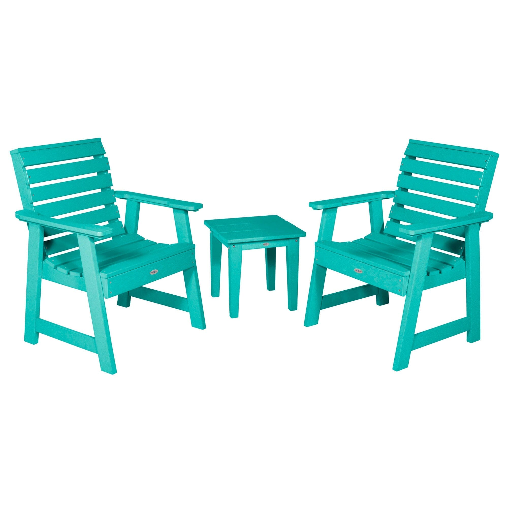 Two Riverside Garden Chairs and Side Table Set