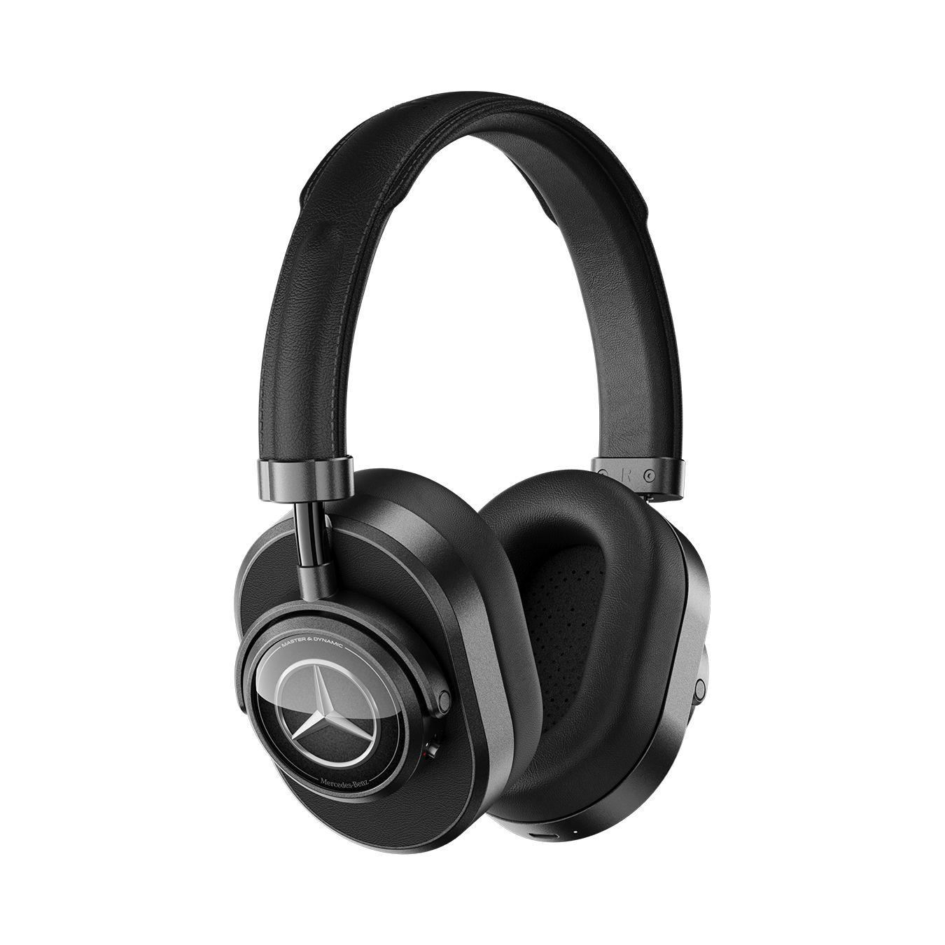 Master & Dynamic® MW65 Mercedes-Benz Wireless Premium Leather Headphones - Black Metal/Black