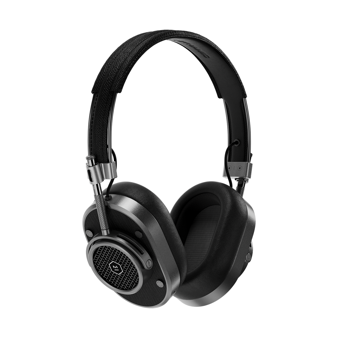 Master & Dynamic® MH40 Wireless Over-Ear Premium Leather Headphones - Gunmetal/Black