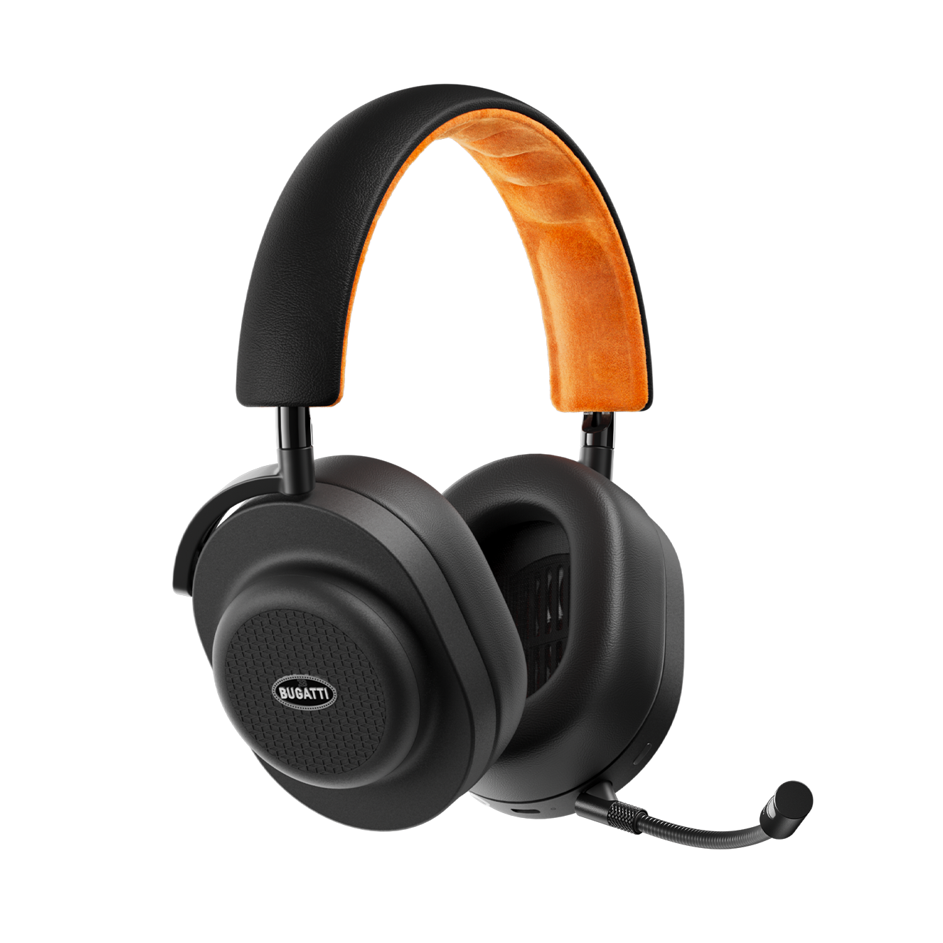 Master & Dynamic® MG20 BUGATTI Wireless Headphones - Nocturne/Jet Orange