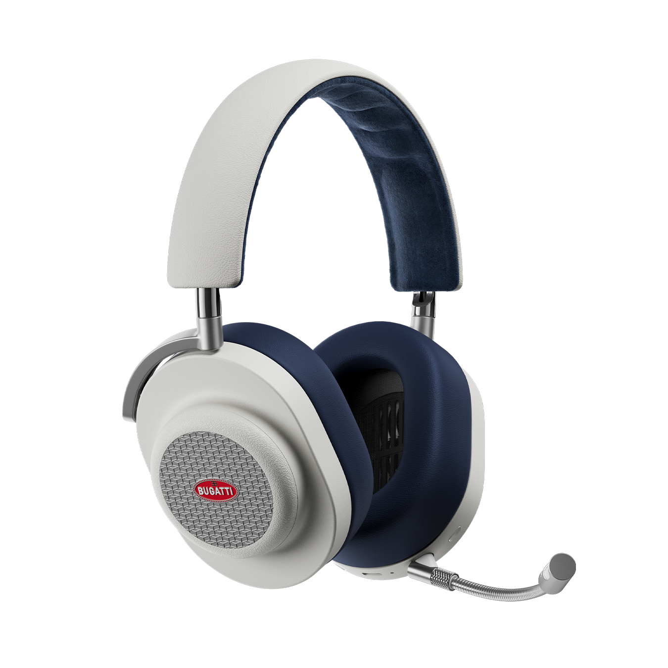 Master & Dynamic® MG20 BUGATTI Wireless Headphones - Blanc/Deep Blue